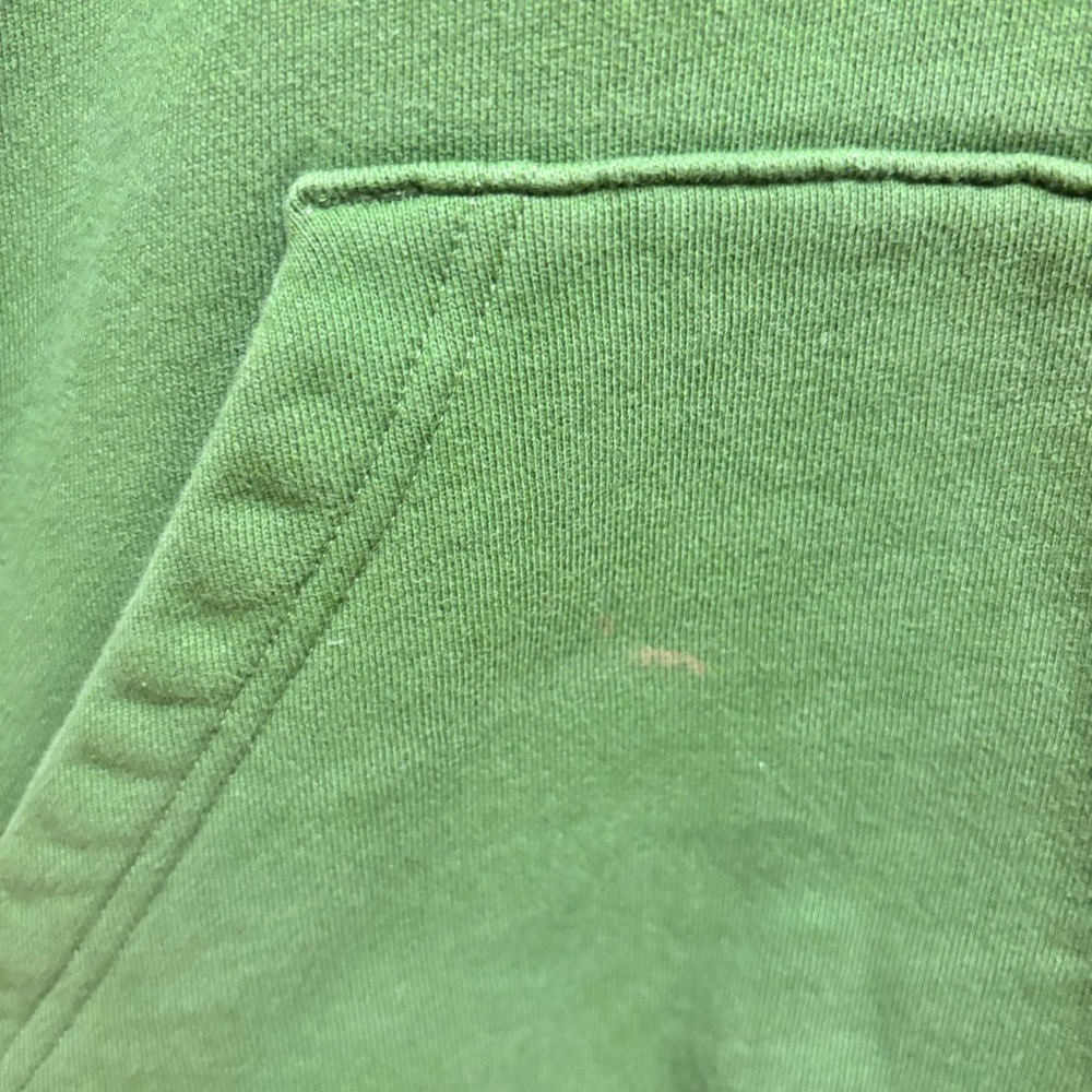 EUC Boys Carhartt Graphic Pullover Hoodie Chive Fleece Long Sleeve 14-16 Outdoor - Picture 8 of 10